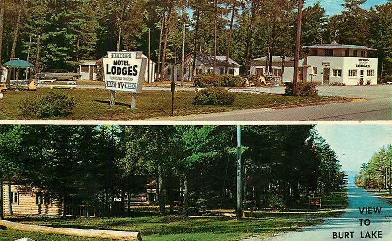 De Voes Indian River Motel Lodges (DeVoe) - Vintage Postcard 3 (newer photo)